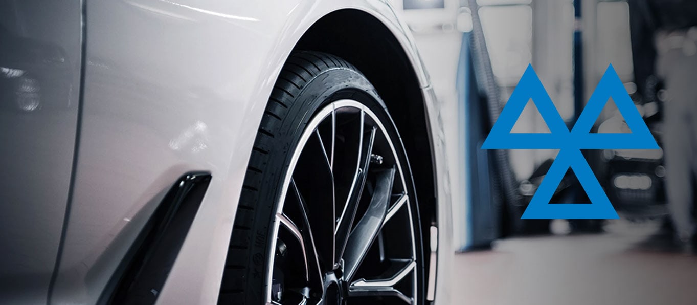 MOT Hitchin car wheel
